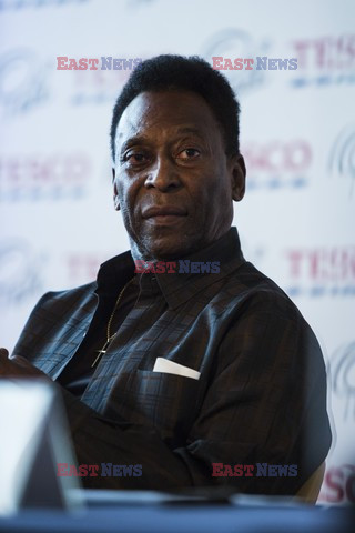 Pele w Warszawie promuje markę Tesco