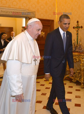 Barack Obama na audiencji u papieża Franciszka