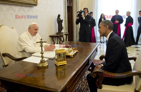 Barack Obama na audiencji u papieża Franciszka