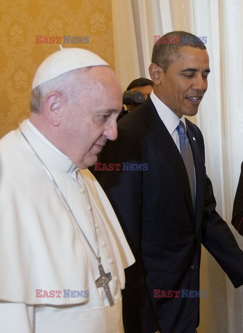 Barack Obama na audiencji u papieża Franciszka