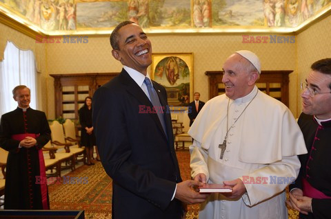 Barack Obama na audiencji u papieża Franciszka