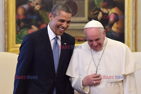 Barack Obama na audiencji u papieża Franciszka