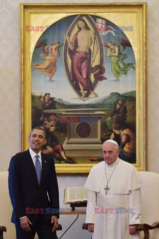 Barack Obama na audiencji u papieża Franciszka