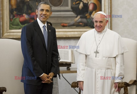 Barack Obama na audiencji u papieża Franciszka