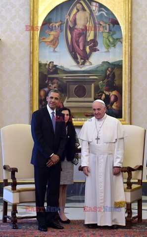 Barack Obama na audiencji u papieża Franciszka