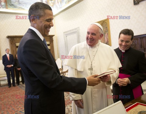 Barack Obama na audiencji u papieża Franciszka