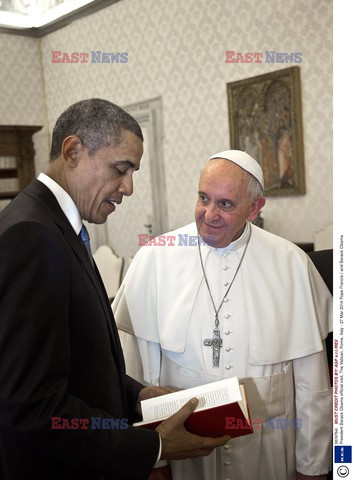 Barack Obama na audiencji u papieża Franciszka