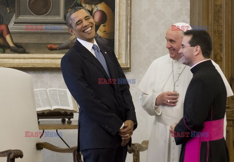 Barack Obama na audiencji u papieża Franciszka