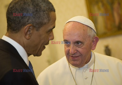 Barack Obama na audiencji u papieża Franciszka