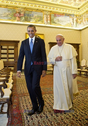 Barack Obama na audiencji u papieża Franciszka