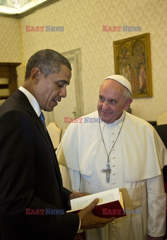 Barack Obama na audiencji u papieża Franciszka