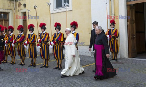 Papież Franciszek przyjął na audiencji królową Elżbietę II