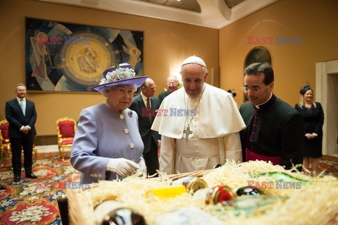 Papież Franciszek przyjął na audiencji królową Elżbietę II