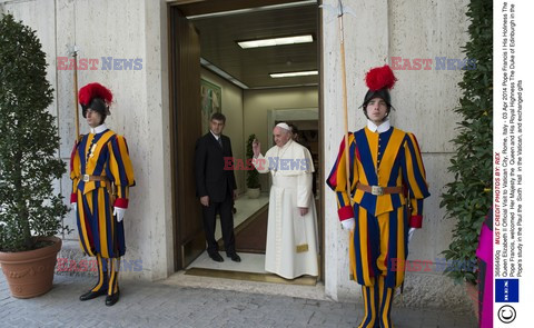 Papież Franciszek przyjął na audiencji królową Elżbietę II