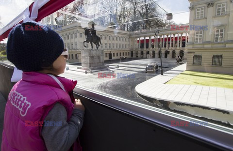 Prezentacja modelu Pałacu Saskiego