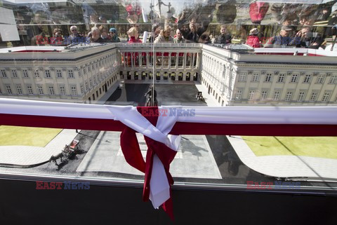 Prezentacja modelu Pałacu Saskiego