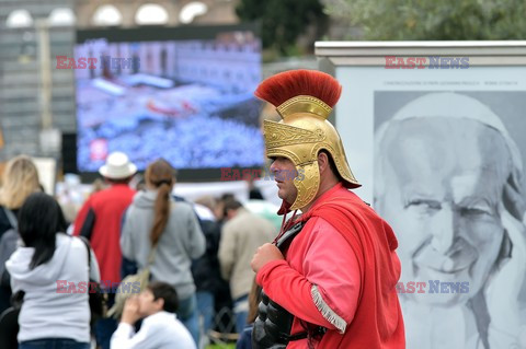 Kanonizacja symboliczne zdjęcia