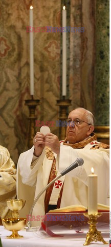 Papież Franciszek w polskim kościele w Rzymie