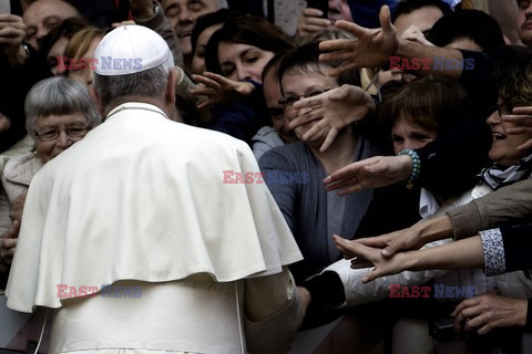 Papież Franciszek w polskim kościele w Rzymie