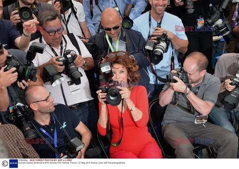 Cannes 2014 - sesja Sophii Loren