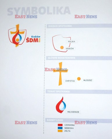 Prezentacja loga Światowych Dni Młodzieży Kraków 2016
