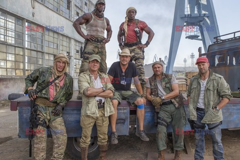 Kadry z filmu Expendables 3