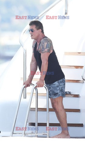 Sylvester Stallone na wakacjach