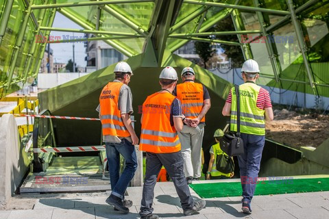 Budowa II Linii metra stacja Świętokrzyska