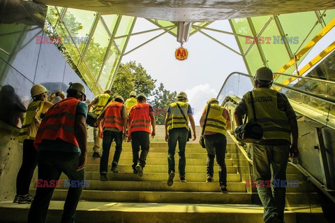 Budowa II Linii metra stacja Świętokrzyska