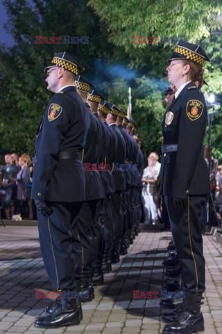 Uroczystości na Kopcu Powstania Warszawskiego