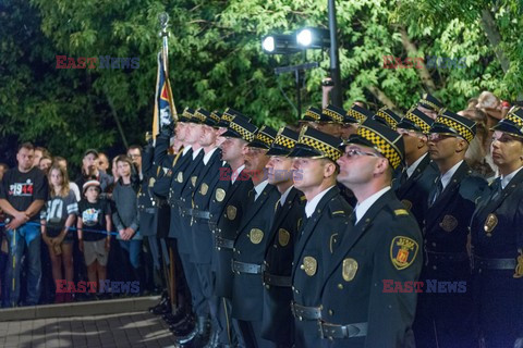 Uroczystości na Kopcu Powstania Warszawskiego