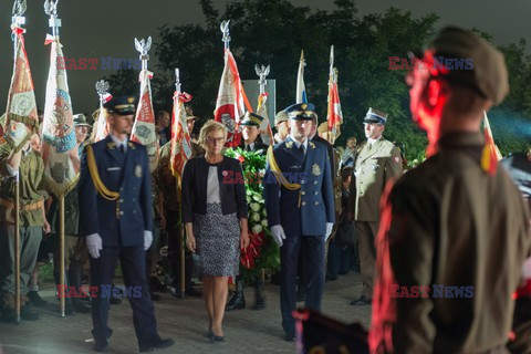 Uroczystości na Kopcu Powstania Warszawskiego