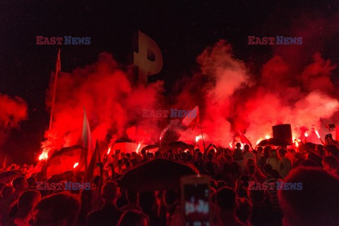 Uroczystości na Kopcu Powstania Warszawskiego