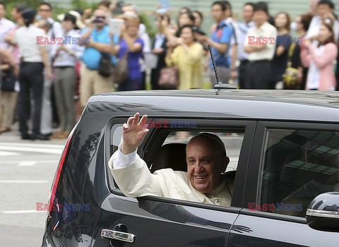 Papież Franciszek z pielgrzymką w Korei Południowej