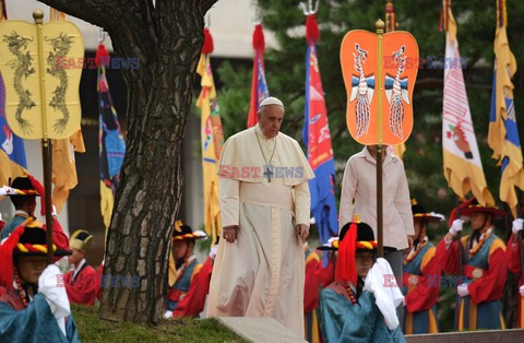 Papież Franciszek z pielgrzymką w Korei Południowej