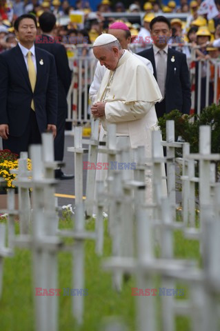 Papież Franciszek z pielgrzymką w Korei Południowej