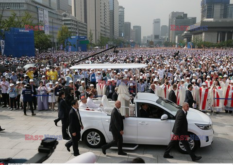 Papież Franciszek z pielgrzymką w Korei Południowej