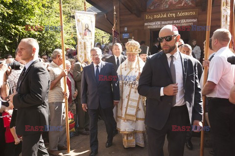 Prezydent Komorowski na uroczystościach na Św. Górze Grabarce