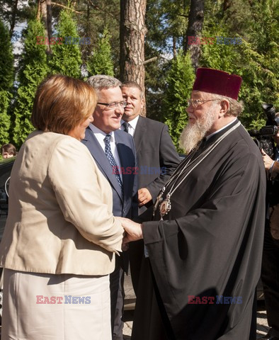 Prezydent Komorowski na uroczystościach na Św. Górze Grabarce