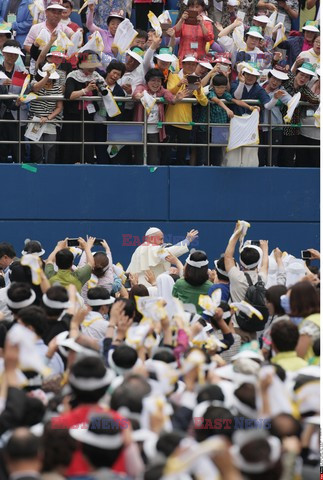 Papież Franciszek z pielgrzymką w Korei Południowej