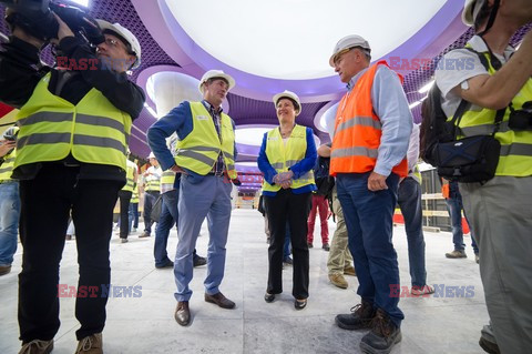 Dzień otwarty na budowie stacji metra Nowy Świat - Uniwersytet