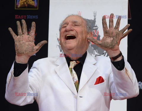 Mel Brooks odcisnął swoje dłonie i stopy