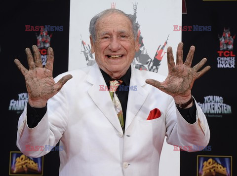 Mel Brooks odcisnął swoje dłonie i stopy