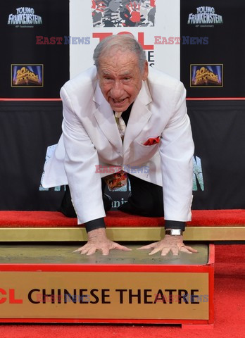 Mel Brooks odcisnął swoje dłonie i stopy