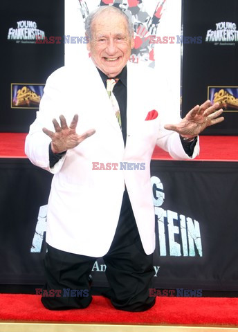 Mel Brooks odcisnął swoje dłonie i stopy