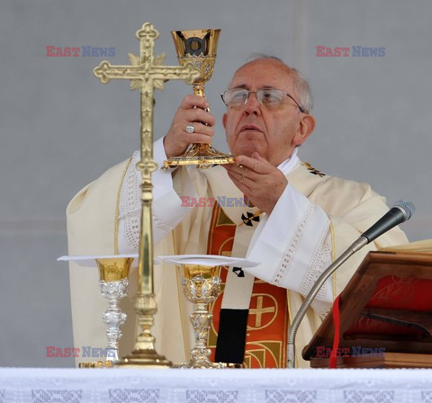 Papież Franciszek w Redipuglii