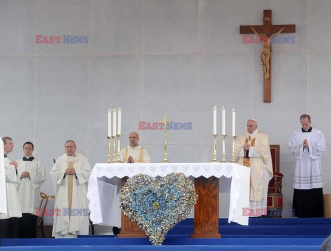 Papież Franciszek w Redipuglii