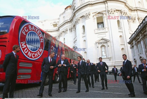 Bayern Monachium na audiencji u papieża