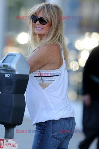 Goldie Hawn na zakupach