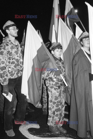 Strajki i demonstracje Solidarności